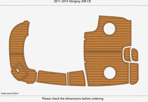 2011 stingray 208 - 208, swim
