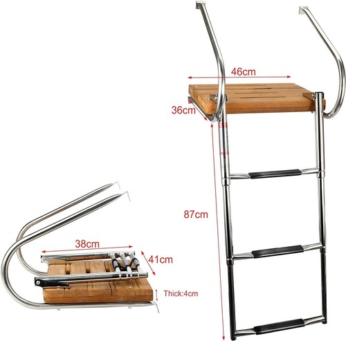 Step swim platform - swim, ladder