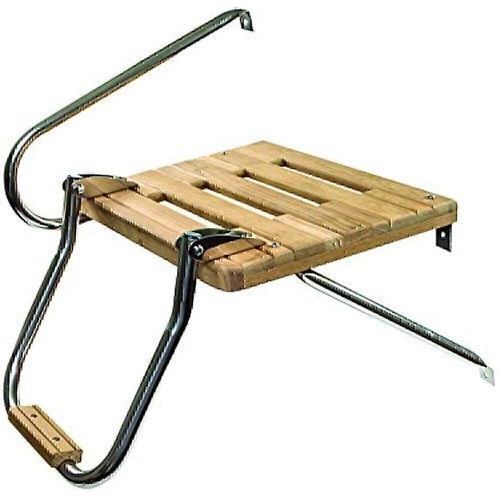 Whitecap teak swim platform - swim,