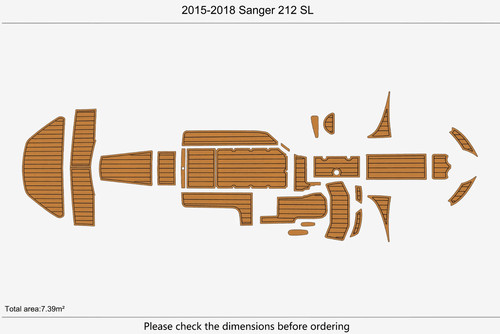 2016 sanger 212 swim - sanger, sl