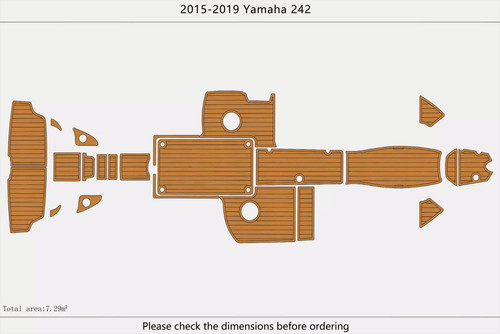 2016 yamaha 242 swim platform - yamaha,