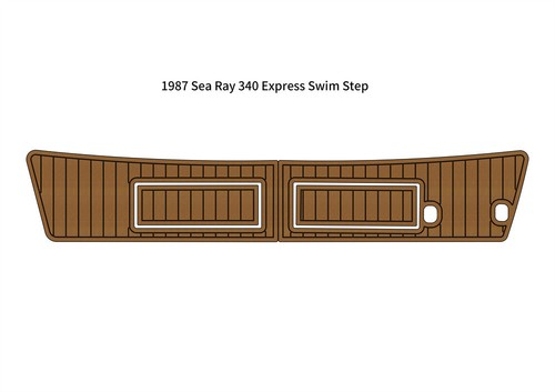1987 sea ray 340 express - ray, swim