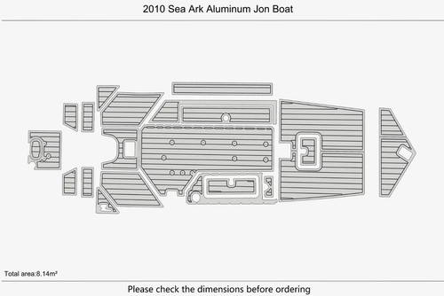 2010 sea ark - aluminum, jon